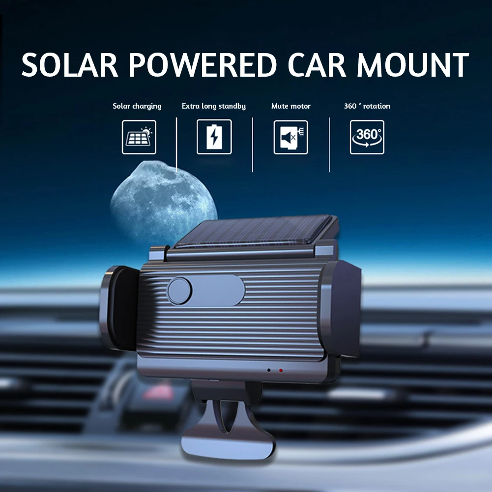 

Dropshipping Car Smart Electric Locking Mobile Phone Support Holder For iPhone Air Vent Clip Stand Auto Induction Mount Bracket