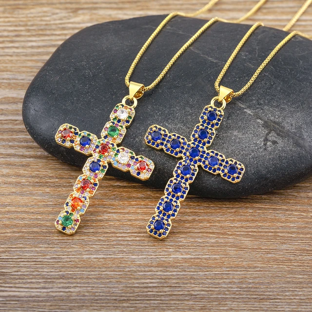 women's cross necklace