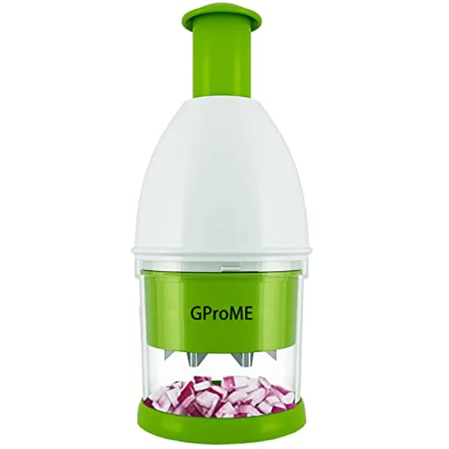 

New Food Chopper Manual Hand Onion Chopper DicerSlap Vegetable Chop Cutter Mincer for Garlic Mushroom Nuts Almond Ginger Herbs