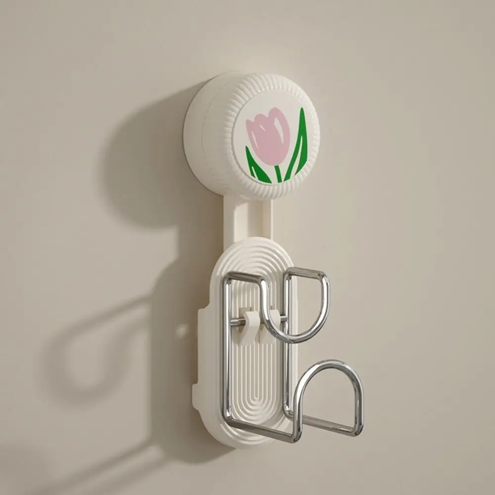 2 szt. Kwiat tulipana przyssawka hak do umywalki bez dziurkacza INS stojak do przechowywania umywalki oszczędzaj miejsce odpływ suszenie organizer do umywalki