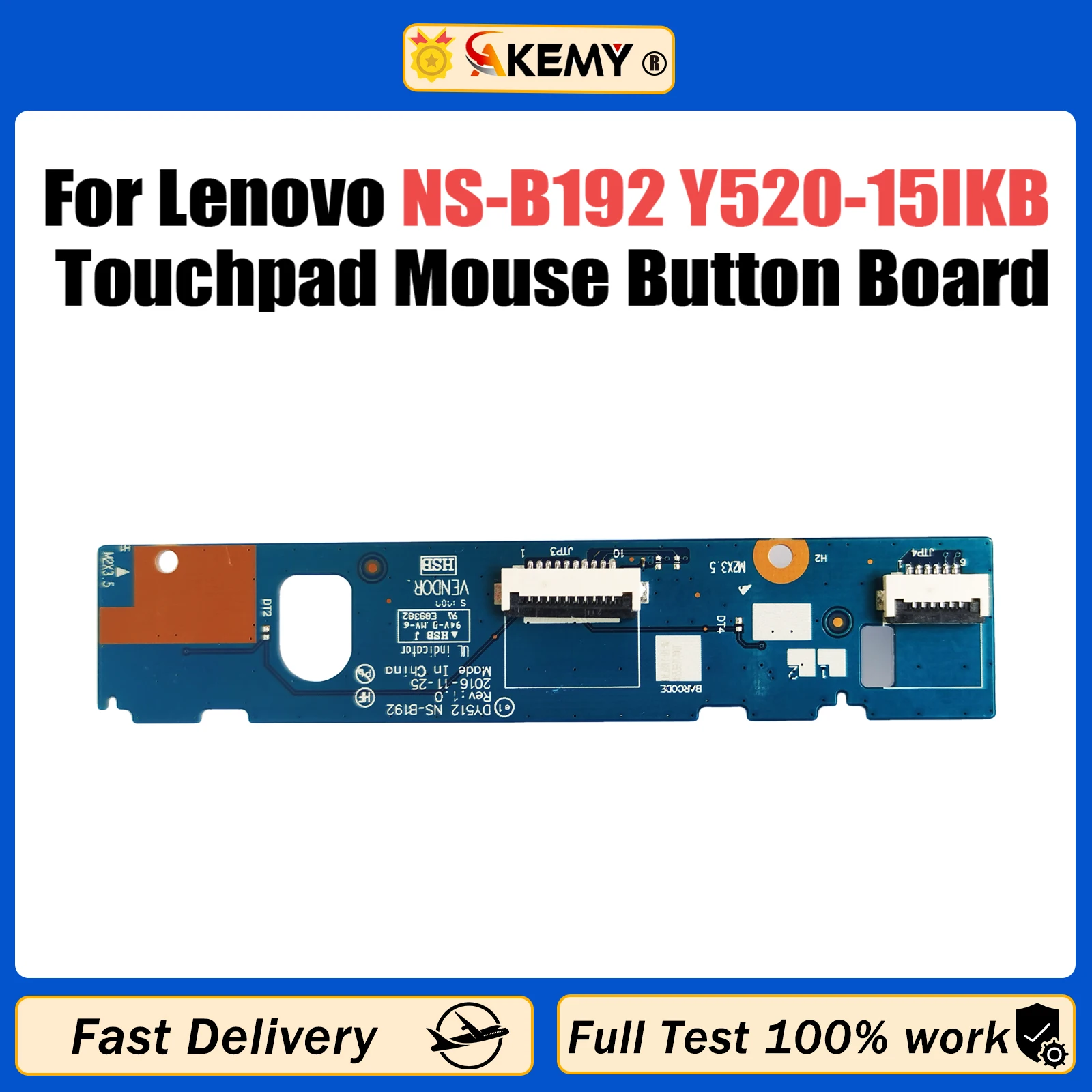 

For Lenovo R720-15 Y520-15IKB Touchpad Mouse Button Board DY512 NS-B192 100% Tested Fast Ship