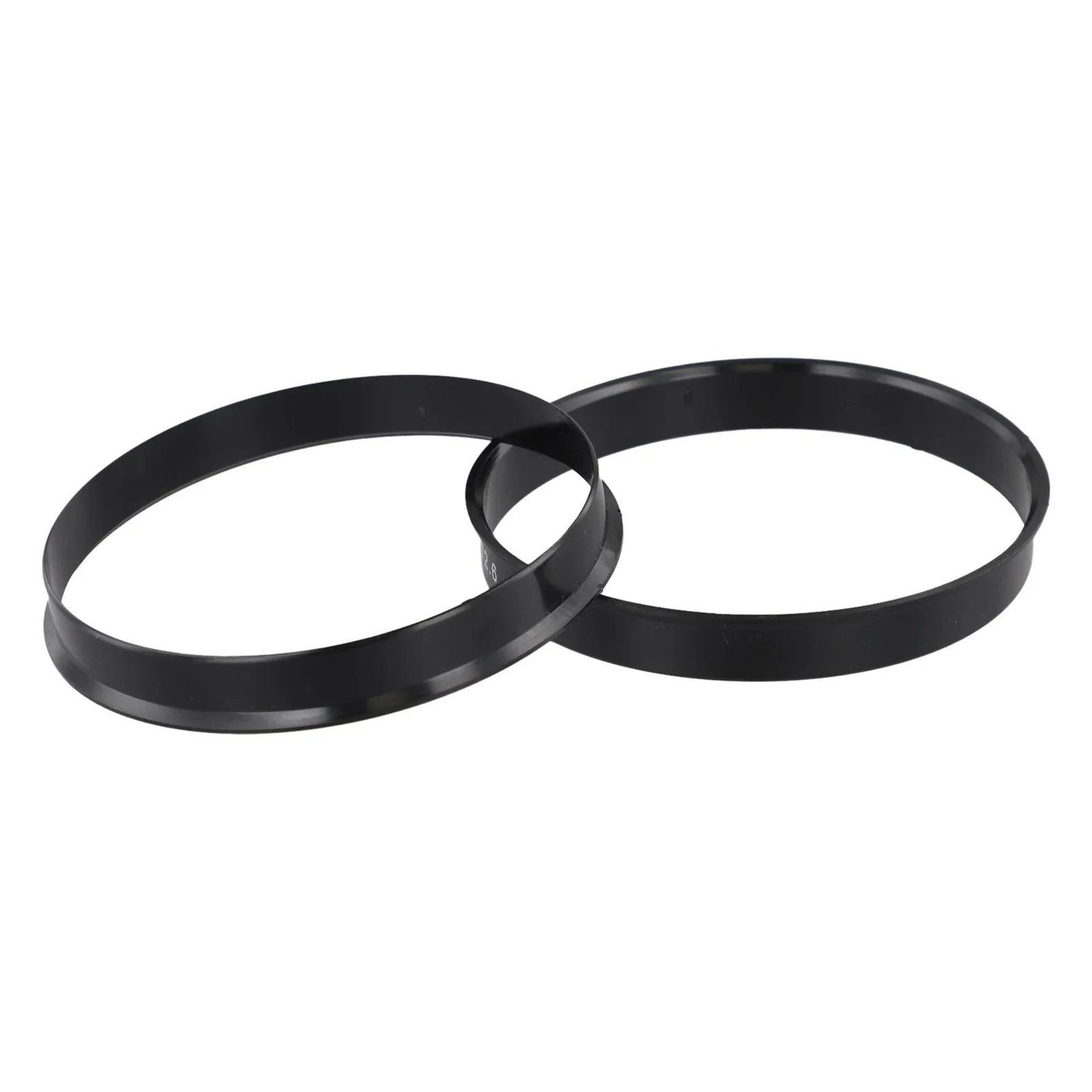 72.6mm Hub Centering Ring Hub Centering Ring 74.1mm Black For BMW Hub Centering Ring Plastic Simple Installation