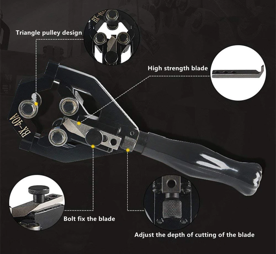 BX-40A Cable Stripper Cable Striping Tool BX-40B Wire Stripper