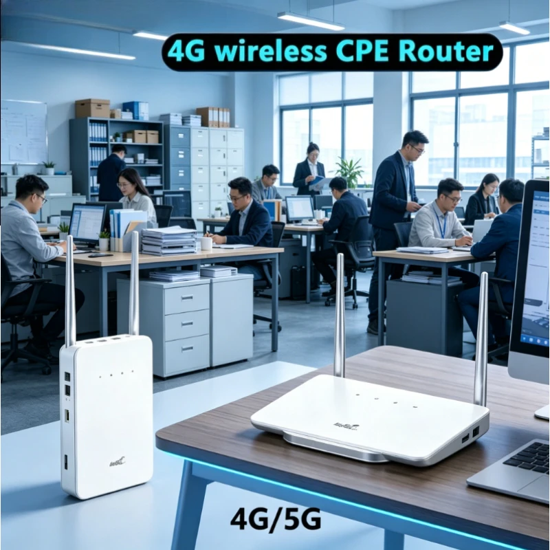2026 NEW 300Mbps 4G LTE Wireless Router External Antenna with SIM Card Slot Wireless Modem EU Plug for Home Travel Office