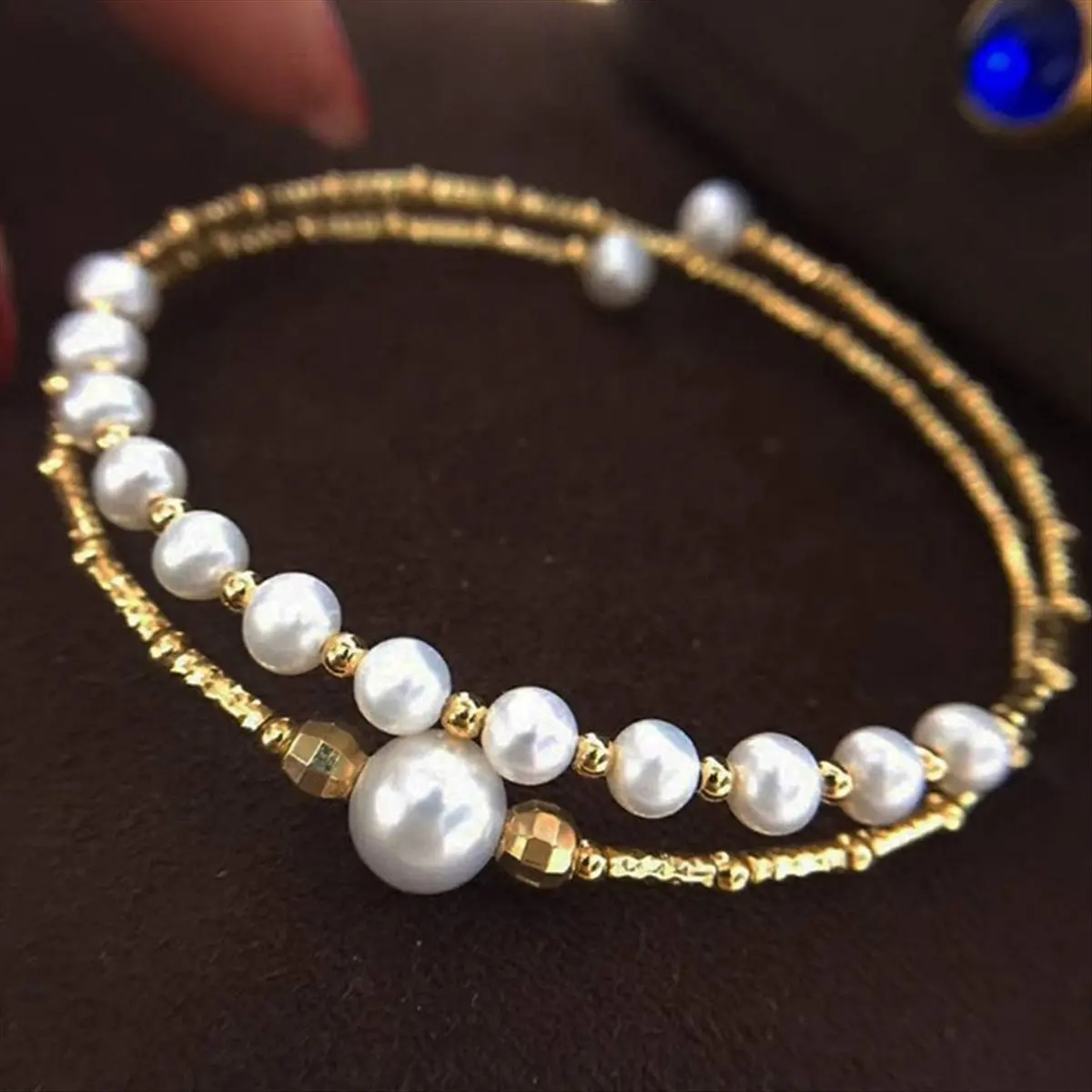 ABQR 200-Loops Memory Wire for Bracelet Making Gold Silver Tone Jewelry Wire Memory Beading Wire for Jewelry Making