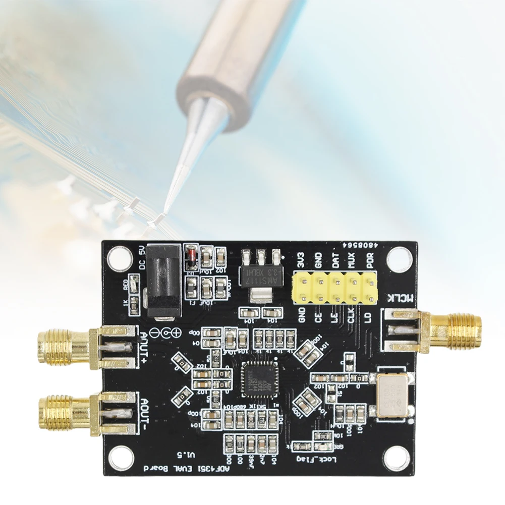 Generador de señal RF ADF4351, 135M-4,4 GHz, fuente de señal RF, sintetizador de frecuencia PLL, módulo de fuente de señal RF de bucle bloqueado de fase
