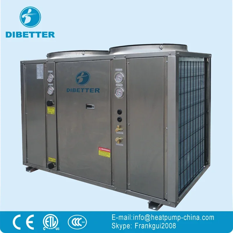 42kW EVI Air To Water Heat Pumps Water Heater  Air Source DC Inverter Pool Heat Pump