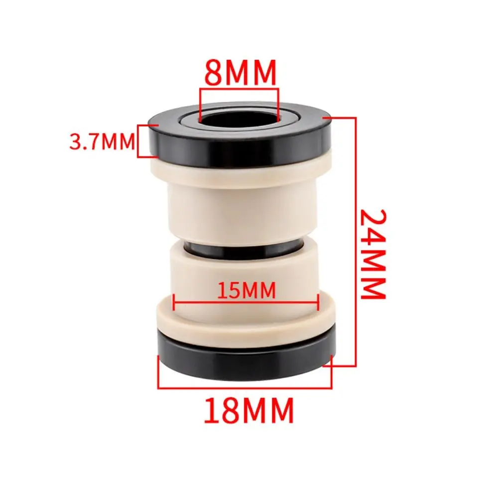 MTB Rear Shock Bushing ID 12.7mm 22 - 68mm Shock Absorber DU Bushing Universal Replaceable Bike Rear Shock Absorber