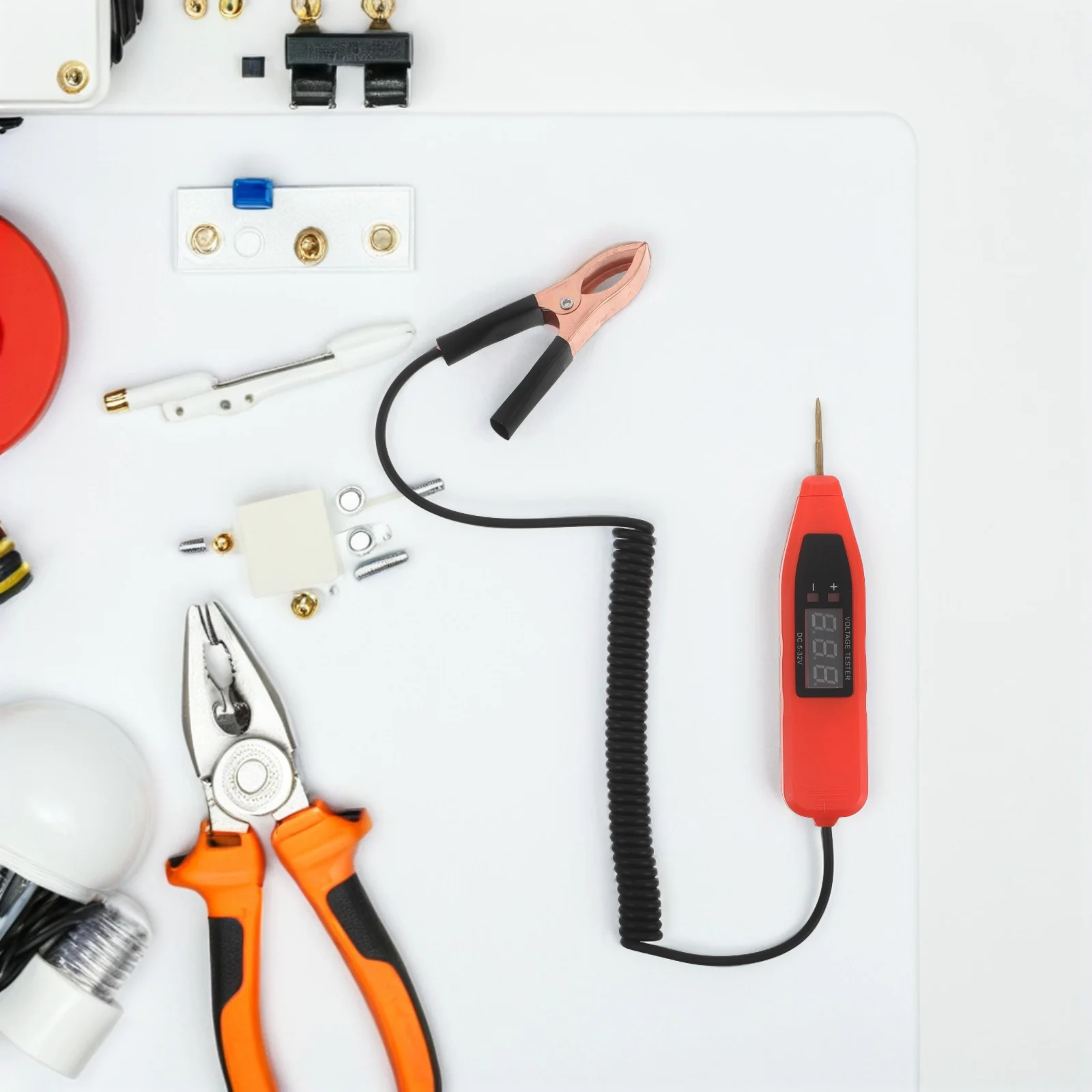 自動車電圧回路テスターペン高精度導通検出車の点火照明システム用ポータブル電気