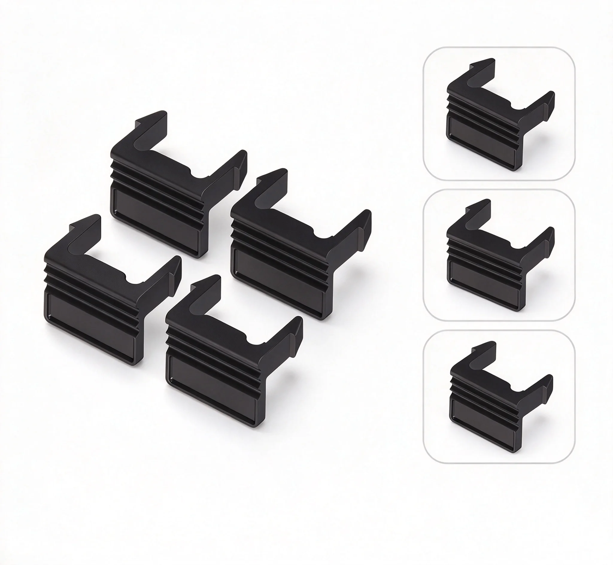 4Pcs License Plate Holder Mounting Clips Replacement Fasteners For Thule Rear Carrier Euroway Easyfold Velocompact Bracket