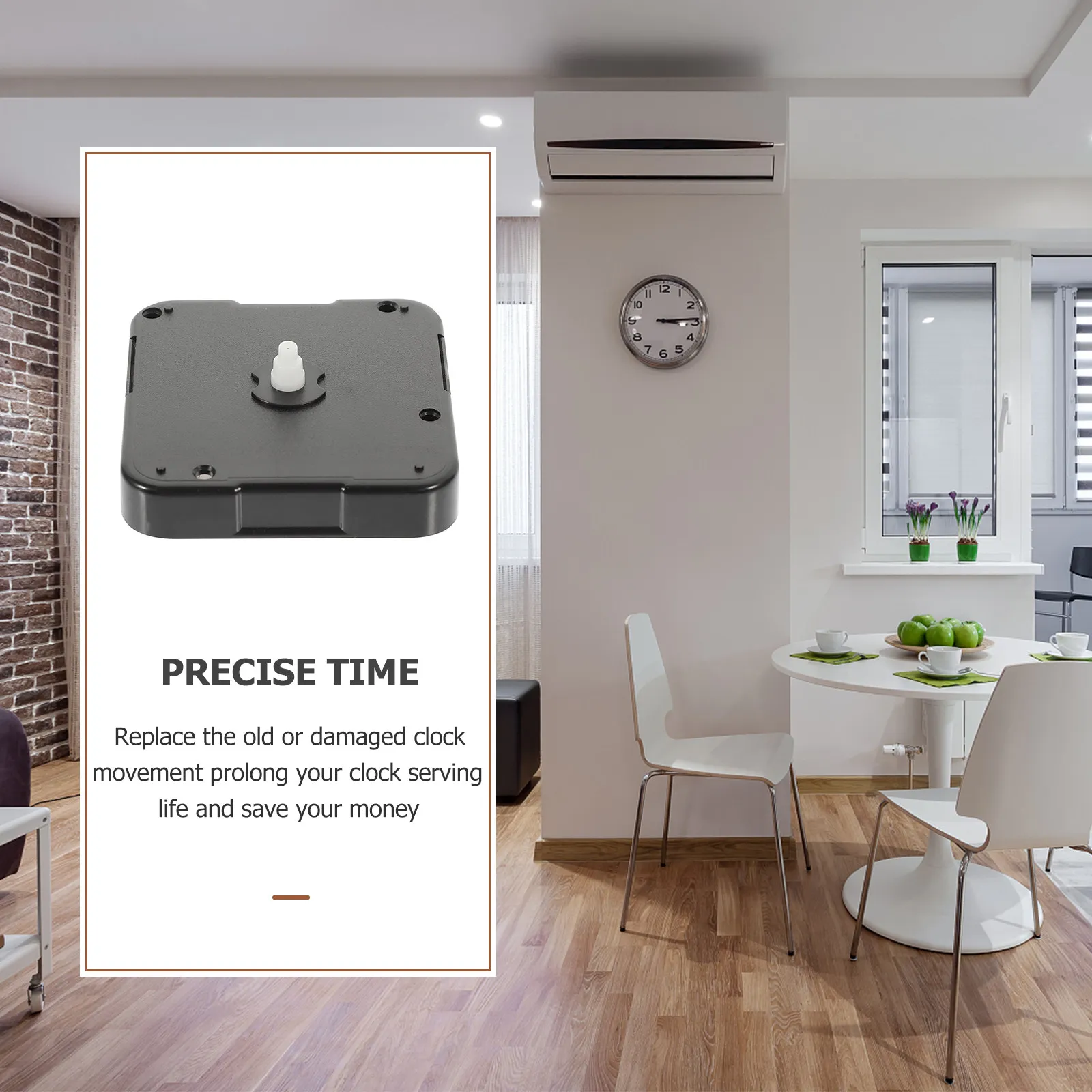 Quartz Clock Movement Replacement Silent Sweep Battery Operated DIY Wall Clock Mechanism Repair Kit Motor