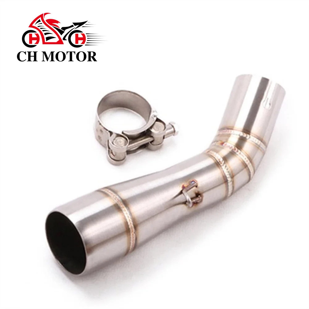 

Slip on Stainless Steel Middle Link pipe For Benelli 502C 502 C Motorcycle Exhaust Muffler Escape Mid Connection