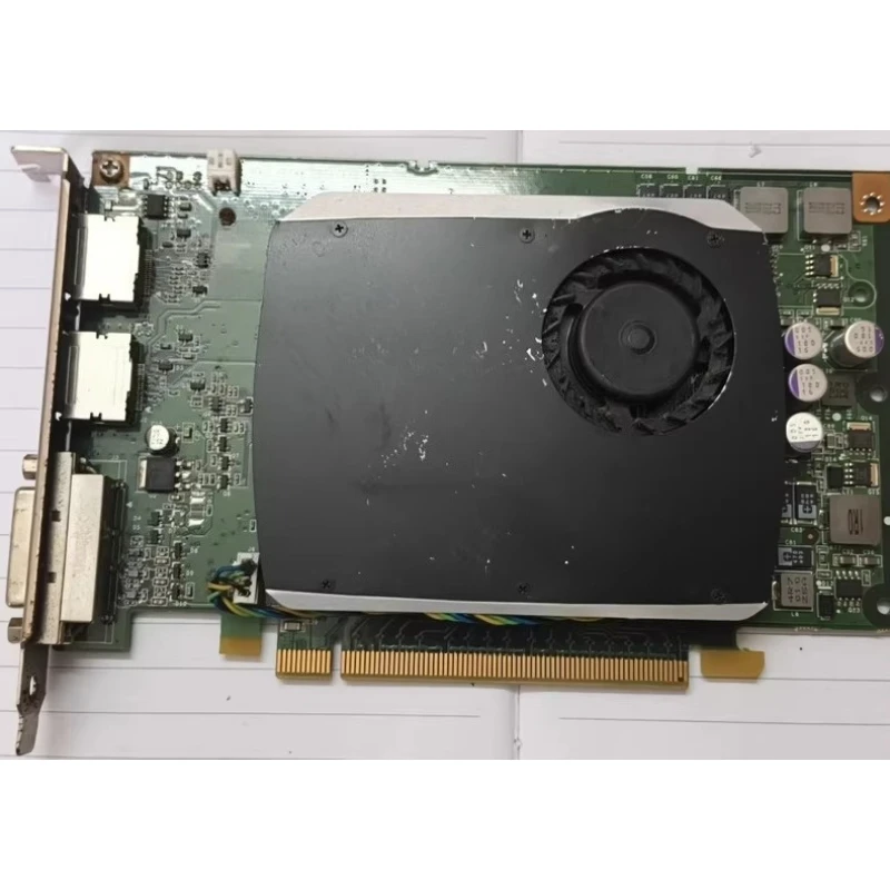 Used For NVIDIA Quadro FX580 512MB Graphics Card Dual DP + DVI Interfaces Support 2K HD Output