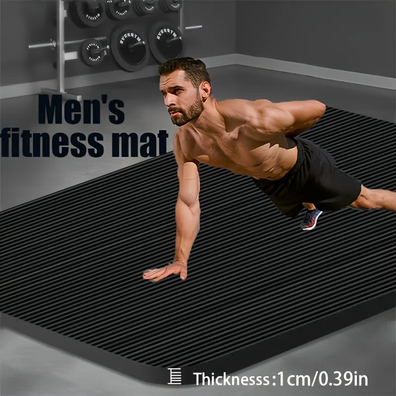 Premium Dicke Yogamatte - Rutschfest, Stoßabsorbierend NBR-Gummi, Geeignet für Heimfitness und Training