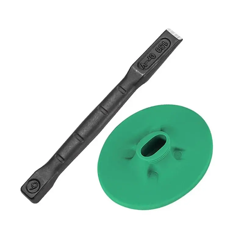 WON Meißel, Betonwerkzeugmeißel, Kopfzement, Steinspalter, Mauerwerkmeißel, flache Schaufelverarbeitung, 15,2 cm