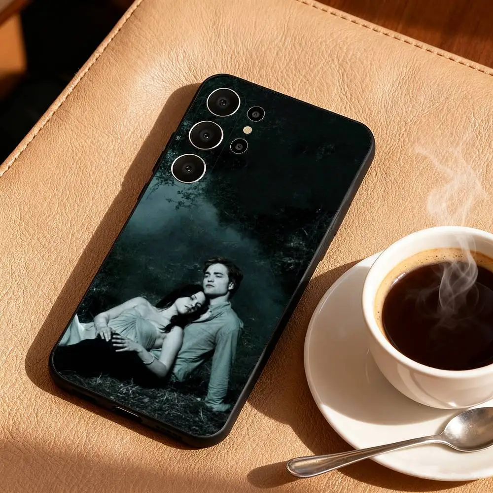 T-Twilight Series Phone Case For Samsung S26,S25,24,23,22,30,21,10,9,Ultra,Plus,Lite,FE Soft Black Case view 4