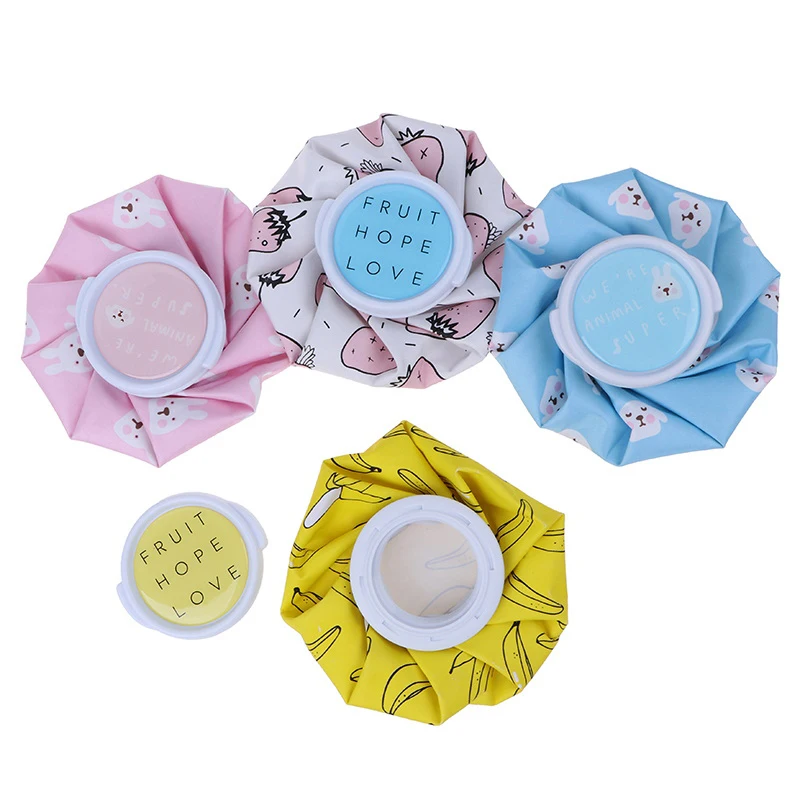 Cartoon Cooling Ice Pack Water Filling Cloth Ice Pack Cold And Hot Physiotherapy Exercise Physical Cooling Cloth Compress Bag