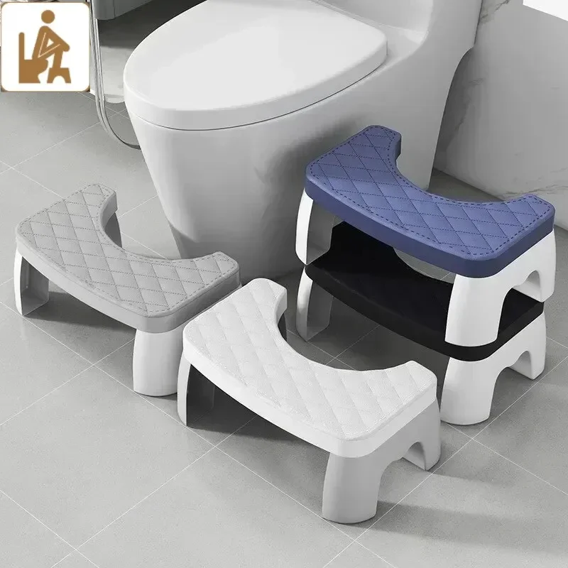 

Toilet Squat Stool Toilet Seat Squatting Pan Anti Slip Removable Portable Squat Stool Bathroom Foot Stool Bathroom Accessories