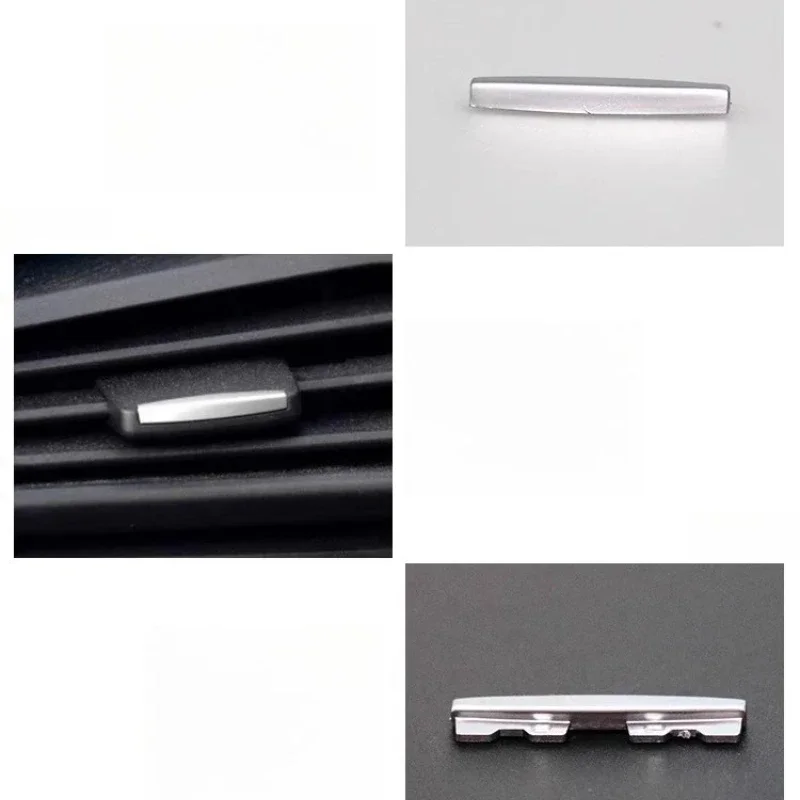 For BMW X5/X6 2013-2018 Air Conditioner Panel Out Trend Pick Electroplating Trim Silver Bright Sequin Repair Package Accessories
