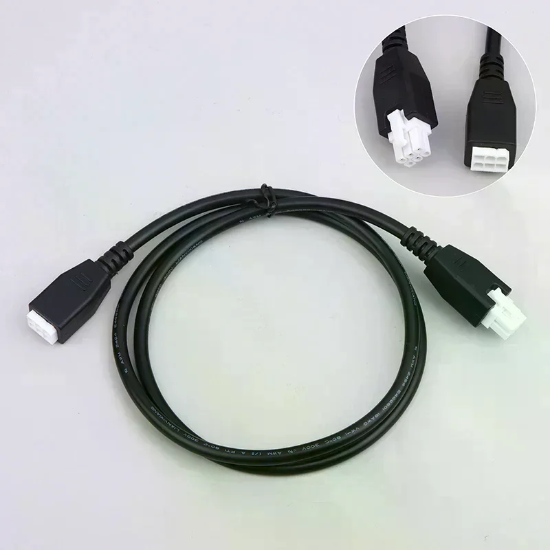 1Pc Electric Stand Up Sit Desk Extension Cable 0.5/1/2 Meters Motor Cable Multi-core Connecting Cable Power Cable