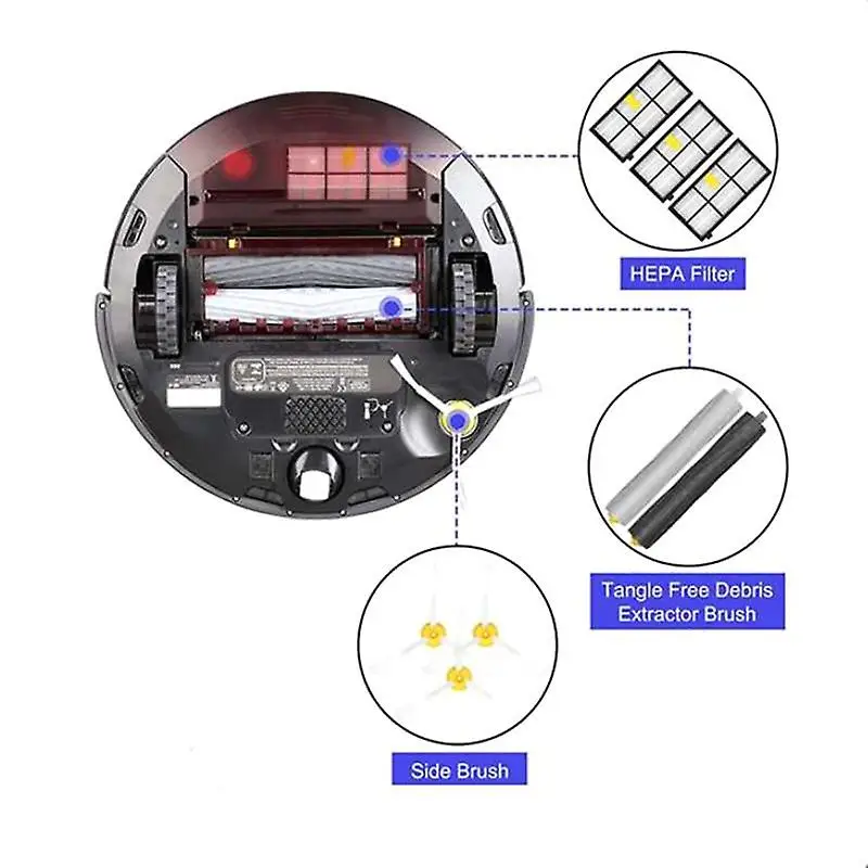 IRobot Roomba用アクセサリキット,800シリーズ860 865 866 870個