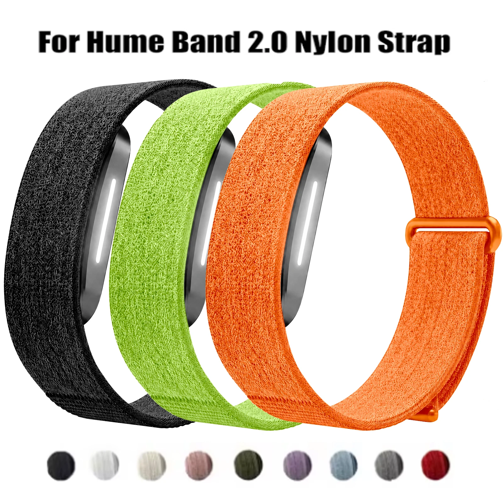 Woven Nylon Replacement Strap for Hume Band 2.0 Health Fitness Tracker Breathable Sport Wrist Band ﻿Accessories Wristband