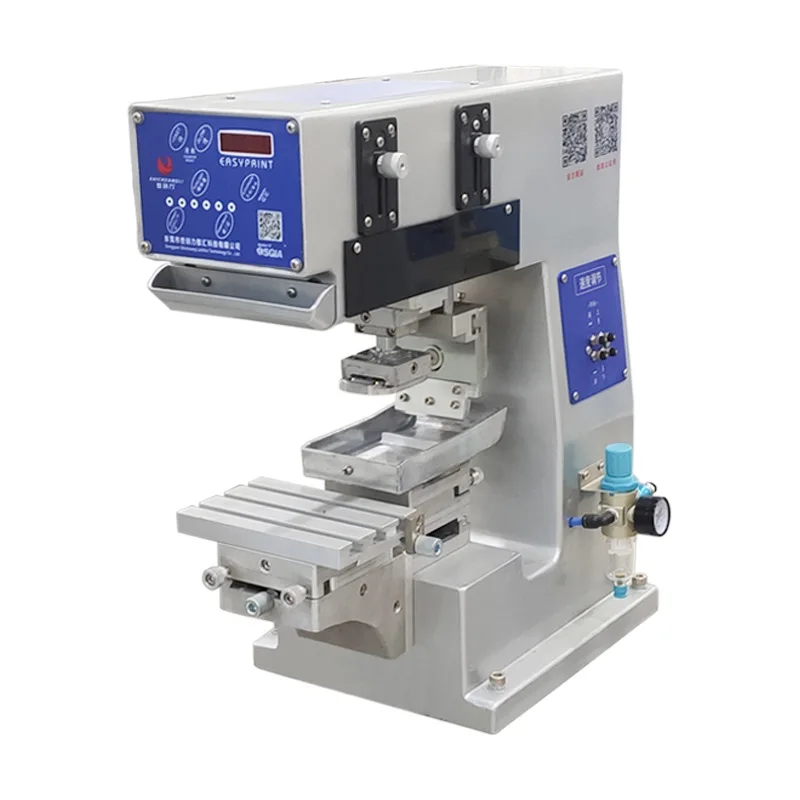 Desktop Single-Color Small Automatic Pad Printing Machine For LOGO/Trademark/Wash Care Label/Stationery