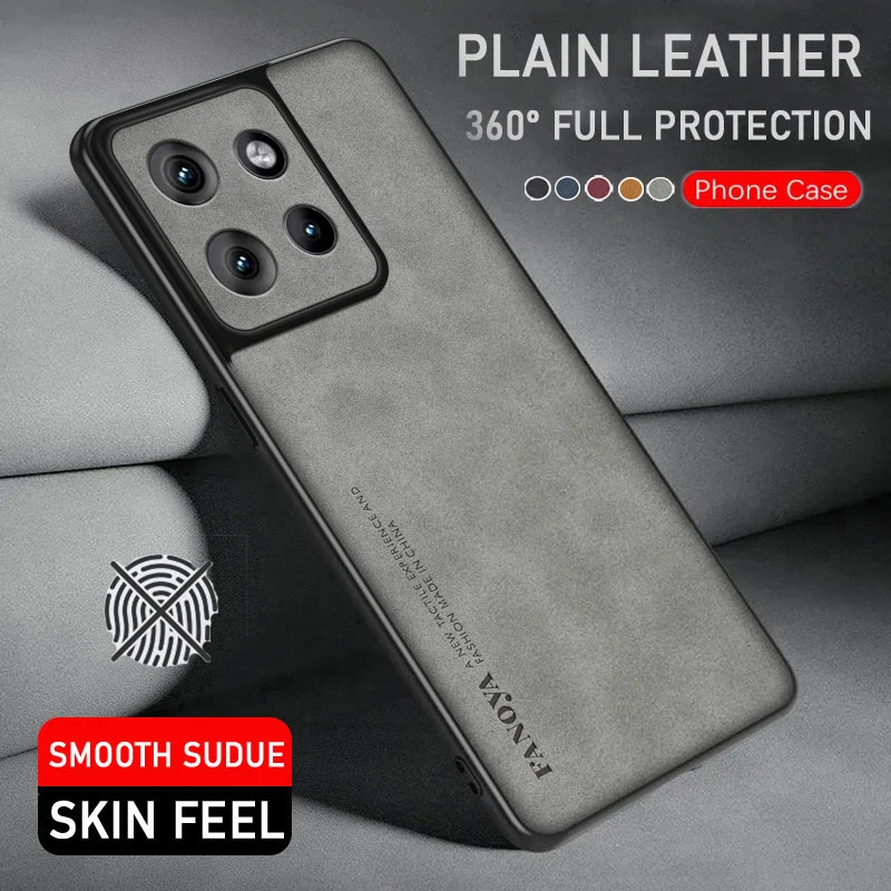 Protective Phone Leather Case Motorola Edge 50 Shockproof Case Skin Friendly Cover Moto Edge 50 Pro/Edge 50 Ultra/Edge 50 Fusion