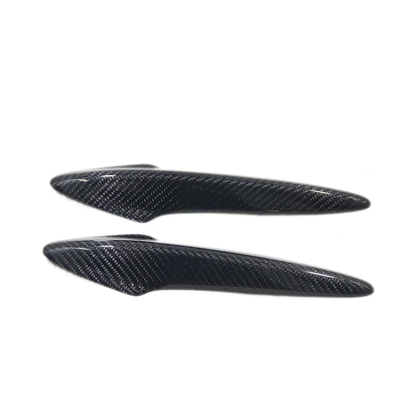 

Для Honda 2005 2007-2010 Civic FN FK FN2 TYPE R Наружные дверные ручки из настоящего углеродного волокна, европейская версия, 2 шт.