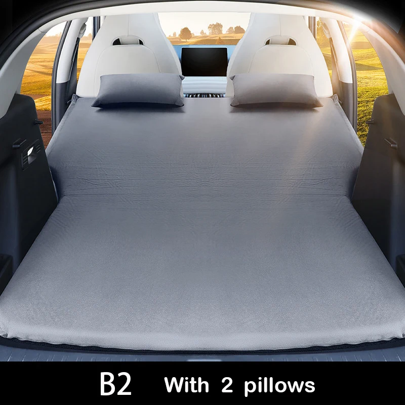 Car Air Mattress For BYD ATTO 3 Travel Bed with Air Pump Self-driving Inflatable Couch Outdoor Camping Rear Sleeping Mat