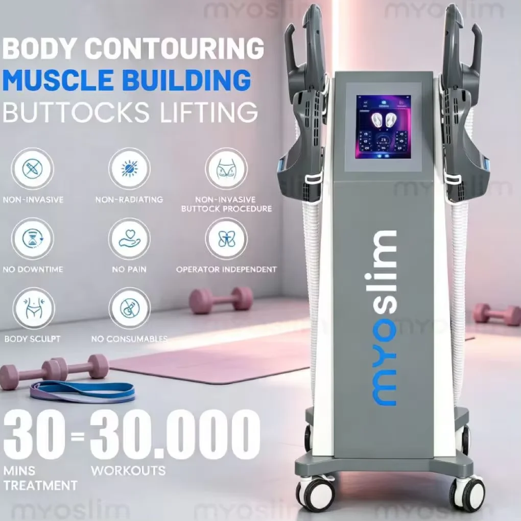 Myoslim 6500W EMS Body Sculpt Machine 200HZ Muscle Stimulation For Muscle Development Fat Burning And Weight Loss