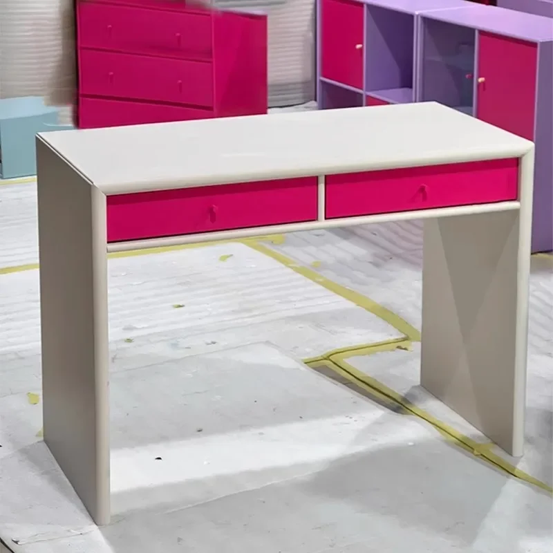 JJNordic Simple Retro Dresser Drawer Minimalist Bedroom Desk Locker Computer Office Table
