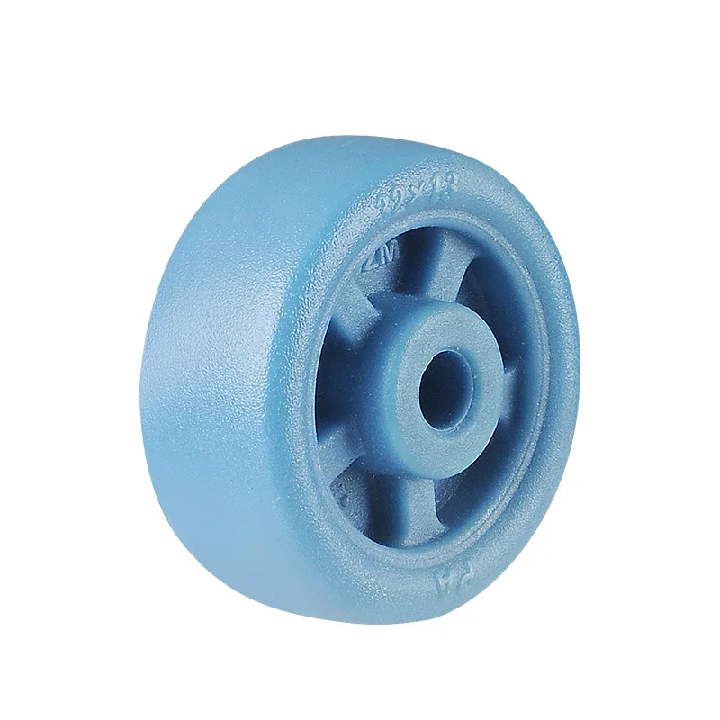 4 Pcs/Lot 1/1.25/1.5/2 Inch Blue PA6 Nylon Pulley Wear-resistant High-temperature Wheel Baking Box Dishwasher Electrical Roller