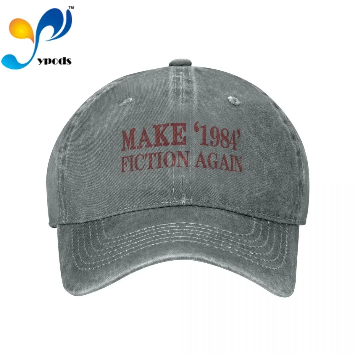 

Make 1984 Fiction Again Women Men Cotton Baseball Cap Unisex Casual Caps Outdoor Trucker Snapback Hats