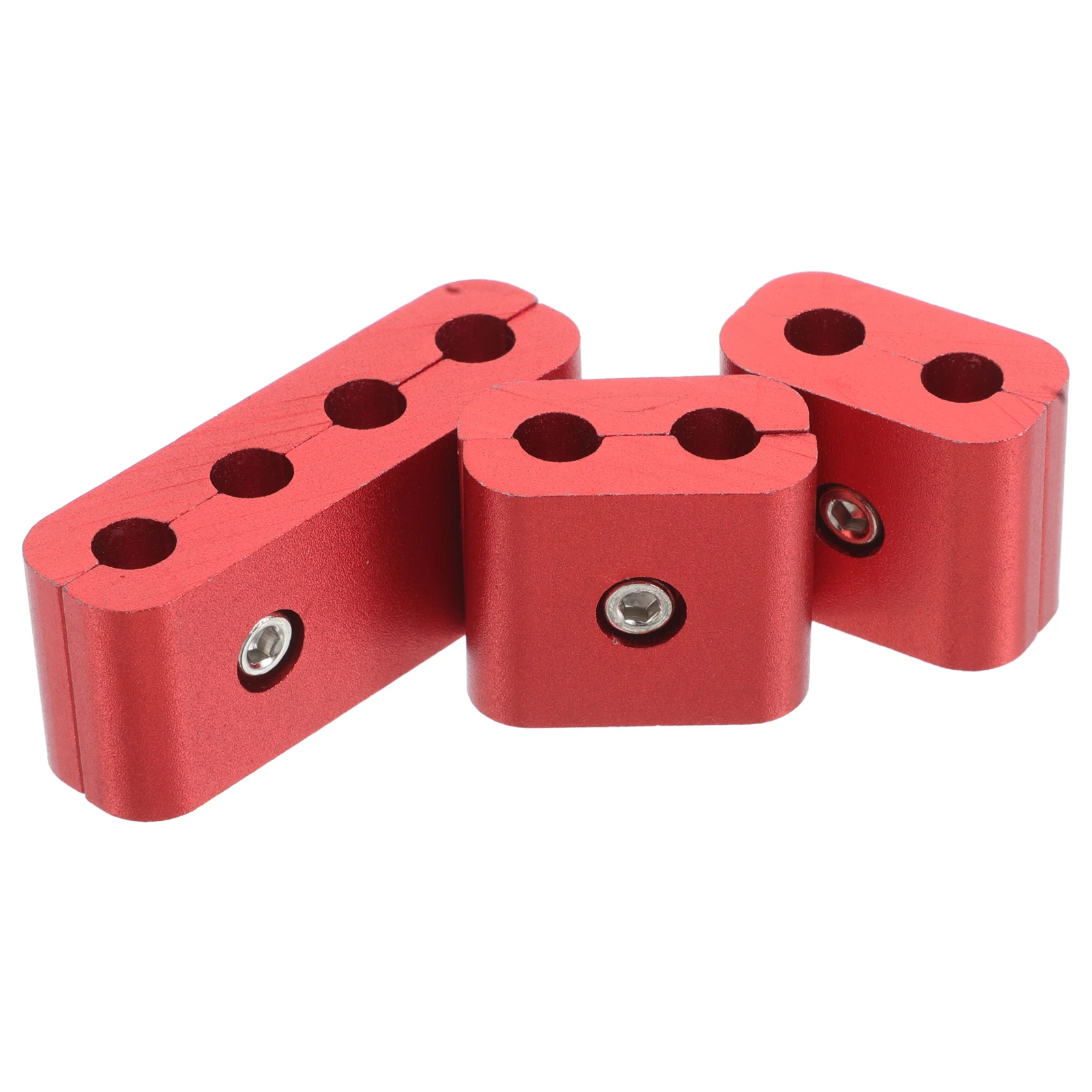 

3 Pcs Automotive Cable Clip Organizer Clips Car Wire Divider Management Clamp Aluminum Alloy Electrical Cord