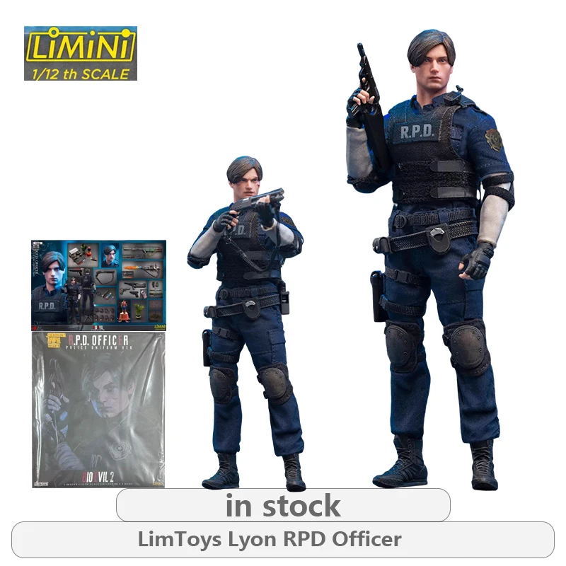 LimToys Original 1\12 Action Figure Series Leon Scott Kenne Anime Action Figure Model Toys Movable Model Ornaments Gifts Fo Boys