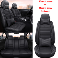 5 Seat Full Coverage Universal Car Seat Cover for SEAT All Car Models Leon Arona Ateca Tarraco Ibiza Alhambra Car Accessories
