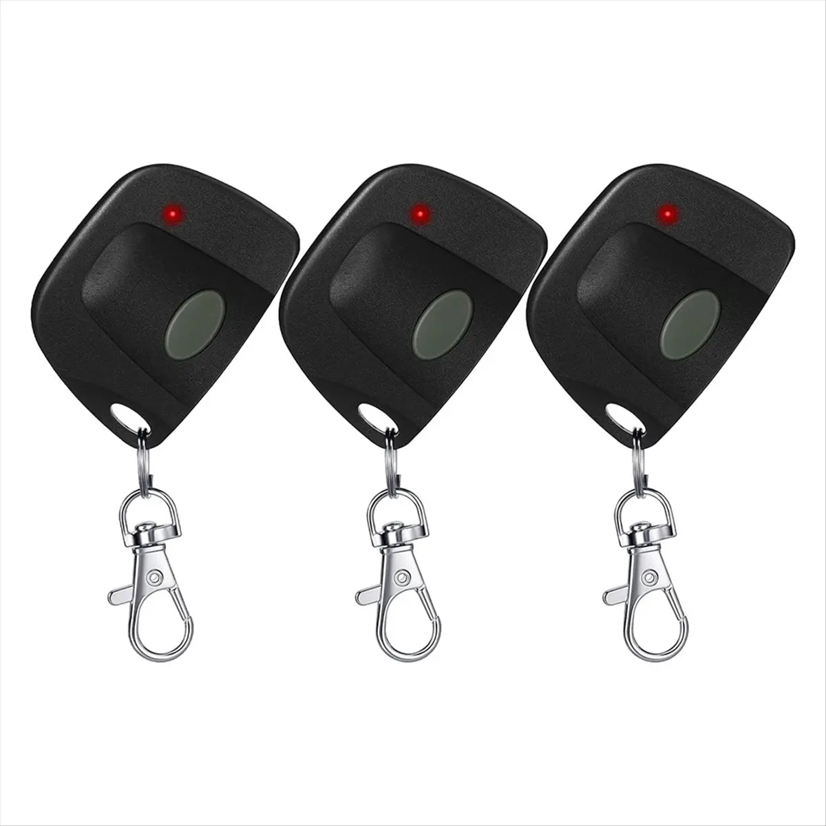 *Great 3 PCS Garage Door Remote Compatible with Multicode 300mhz 10 Dip Switch 3089 3060 3070 Gate Opener with Keychain