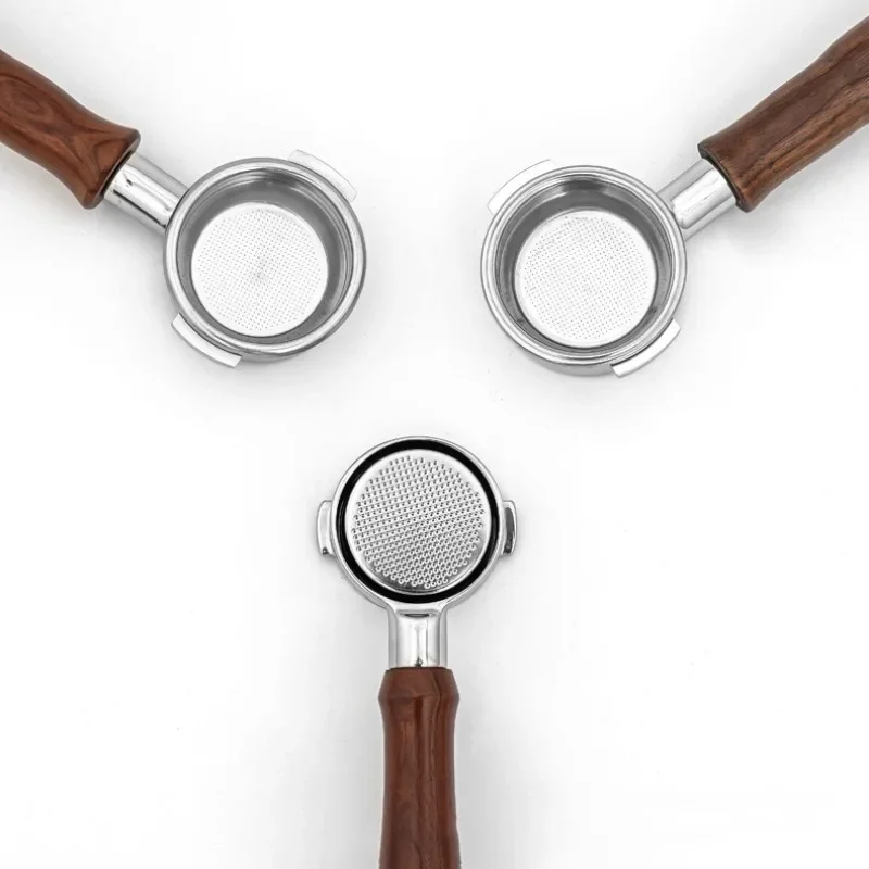 58 มม.ตะกร้ากรองกาแฟสแตนเลสสําหรับเครื่องชงกาแฟกรองตํารวจกาแฟ