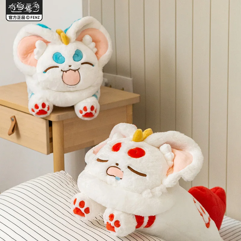 32Cm animales fabulosos Pipi muñeco de peluche corto almohada periferia de animé figura de acción modelo Kit de modelismo juguetes para niños regalo