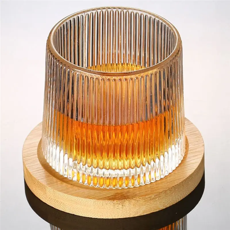BAAJ-10PCS Wine Cups Table Coasters Wine Glasses Rotation Glass Cup Mat Wine Coaster Teacup Mat Cup Pad