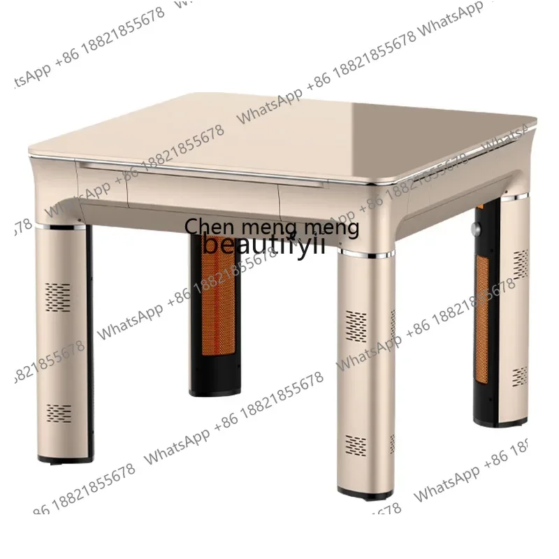 Electric Heating Series Plastic Products (Flower Pots) Household Four-Side Heating Electric Mahjong Machine