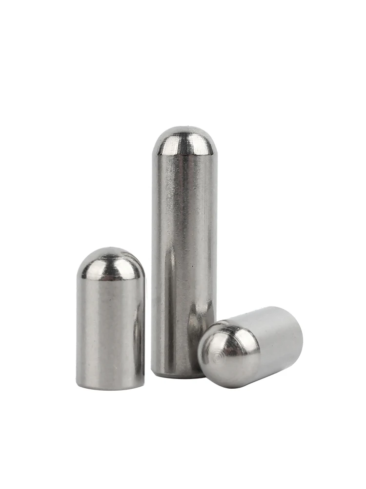 304 Stainless Steel Round Locating Pin Solid Cylindrical Dowel Pin Metric Positioning Fastener M1 to M2.7