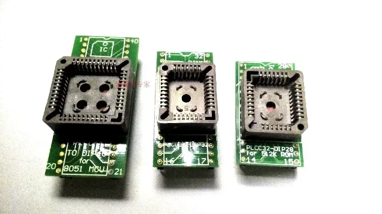 Gniazdo konwersji PLCC32 na DIP32, DIP28 PLCC44 Gniazdo adaptera programatora DIP40 Podstawa adaptera