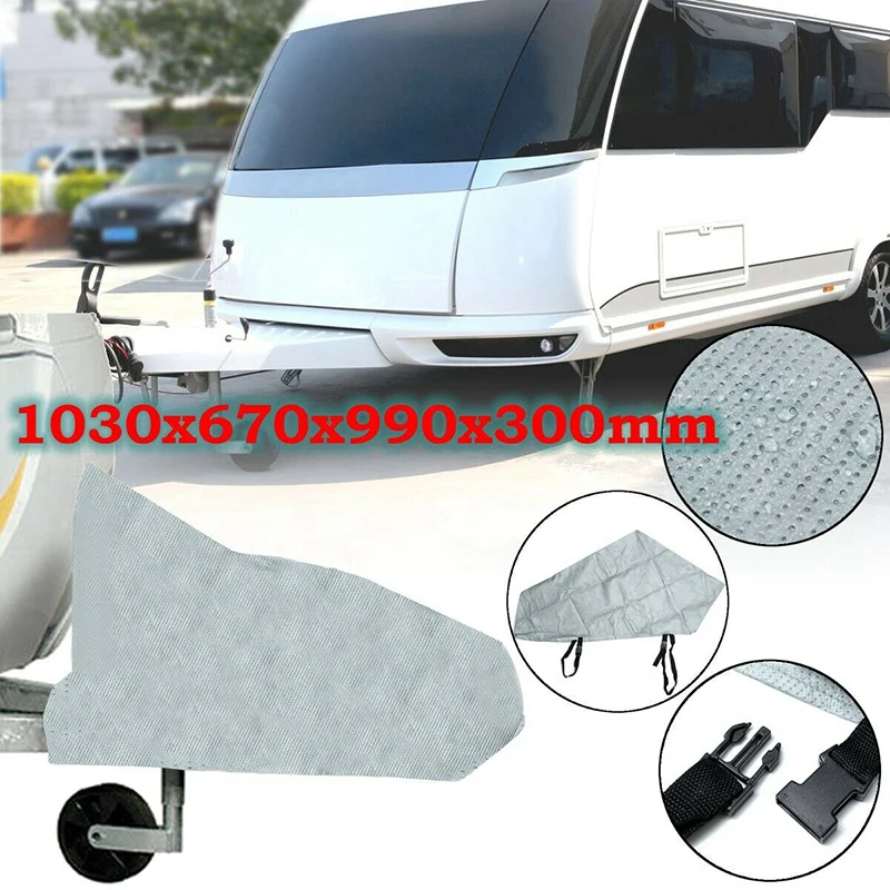

Universal Waterproof Caravan Trailer Hook Rainproof Dust Cover Rv Arm Waterproof Protective Cover Car Sunshade Accessories