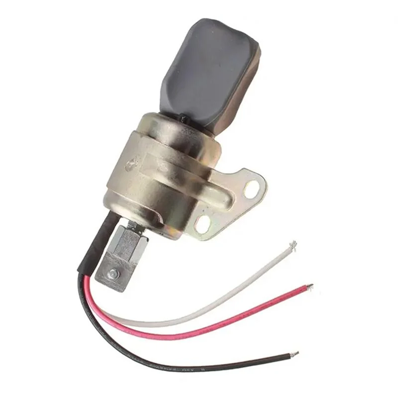 

For E20 E17 1756ES Excavator 12V Flameout Solenoid Valve 1E231-60011 7000782 6267725-0713 Kills Switch-ABQF