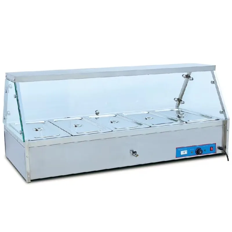 Restaurant Counter Top Canteen Food Hot Selling Electric Buffet Bain Marie Food Warmer for Food Display Warmer xiangx