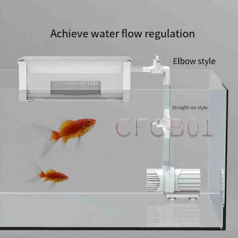 Aquarium Filter Water Inflow Outflow Tube Pipe Outlet Accessories HW-602B/HW-603B External Canister Parts Inlet for Fish Tank