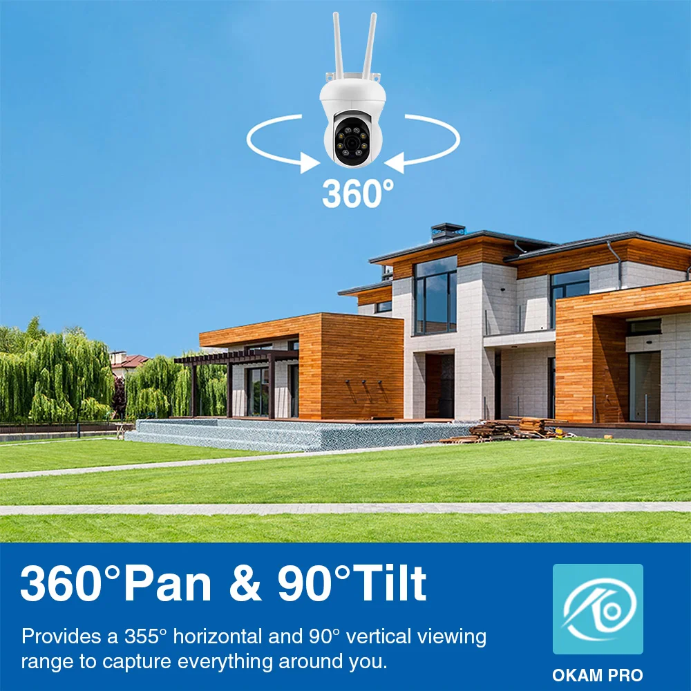 IP-камера 1080P с обнаружением лиц H.265, двустороннее аудио, цветное ночное видение, уличная HD POE, охранная камера видеонаблюдения, домашняя камера наблюдения