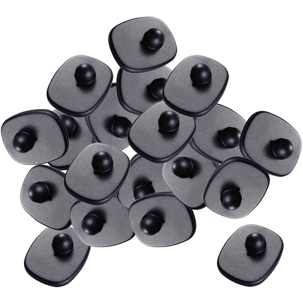 50 unidades de etiqueta dura segura para roupas de segurança sistema anti-roubo de etiqueta dura para suprimentos de loja de roupas